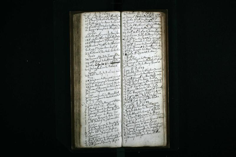 Rippington (Edward) 1684 Marriage Record